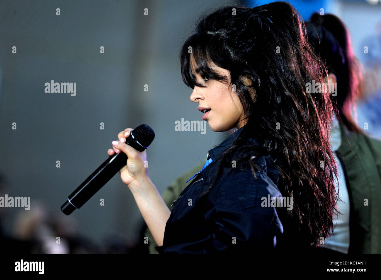Camila Cabello performs live on stage at NBC's 'Today' at Rockefeller