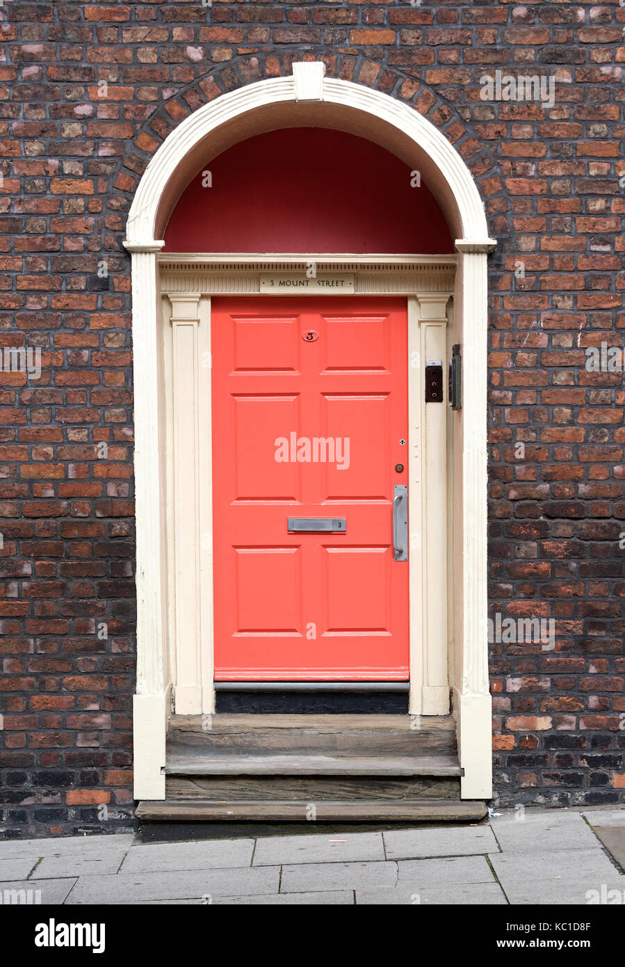 georgian quarter , liverpool, uk Stock Photo