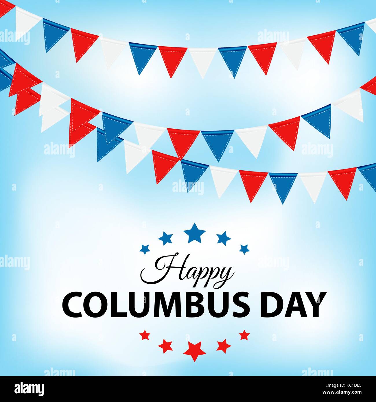Columbus Day Background. Vector Illustration Stock Vector