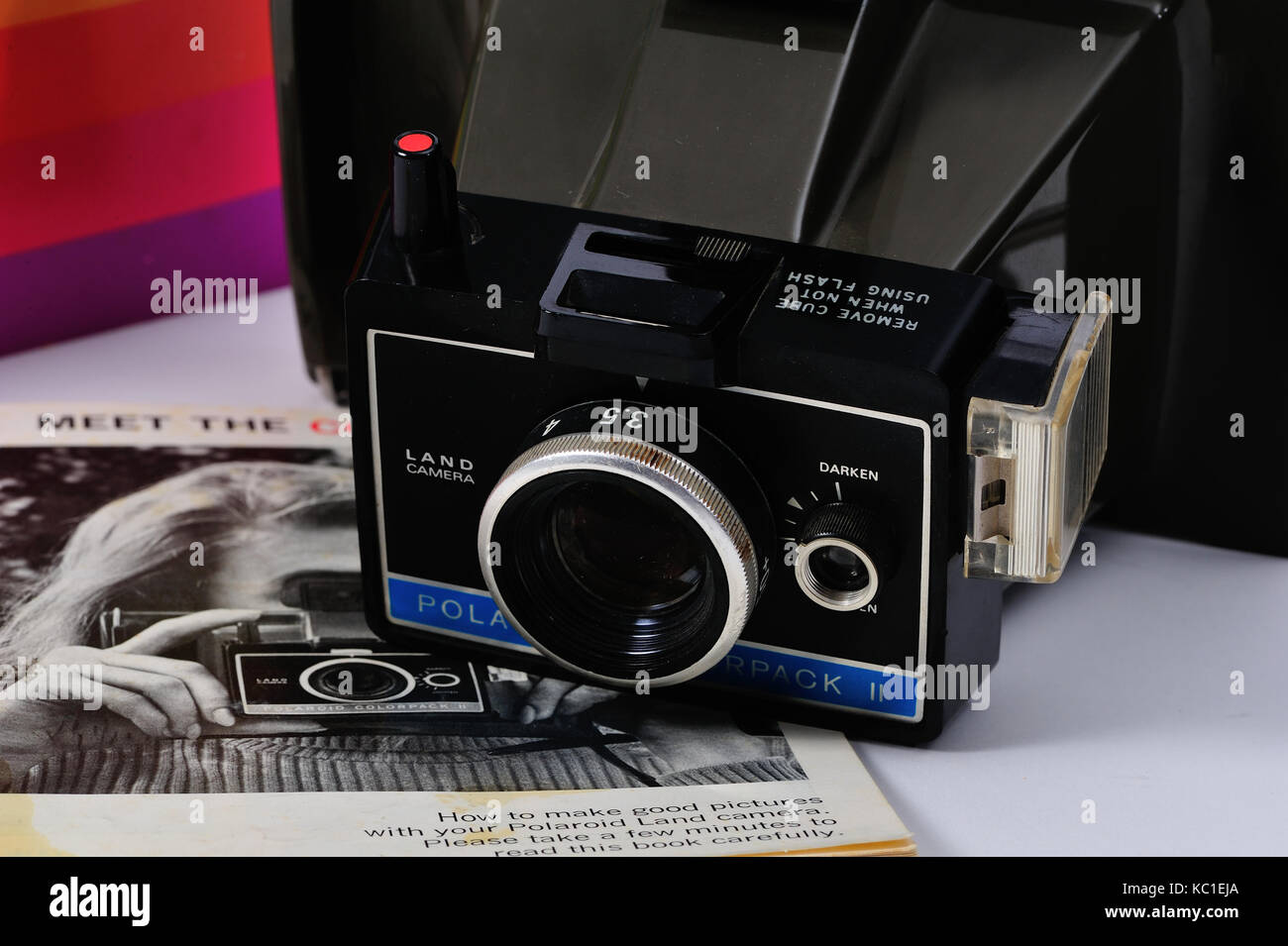 Appareil Photo Polaroid Colorpack II Vintage - Avec Carte D'instructions Kalimar