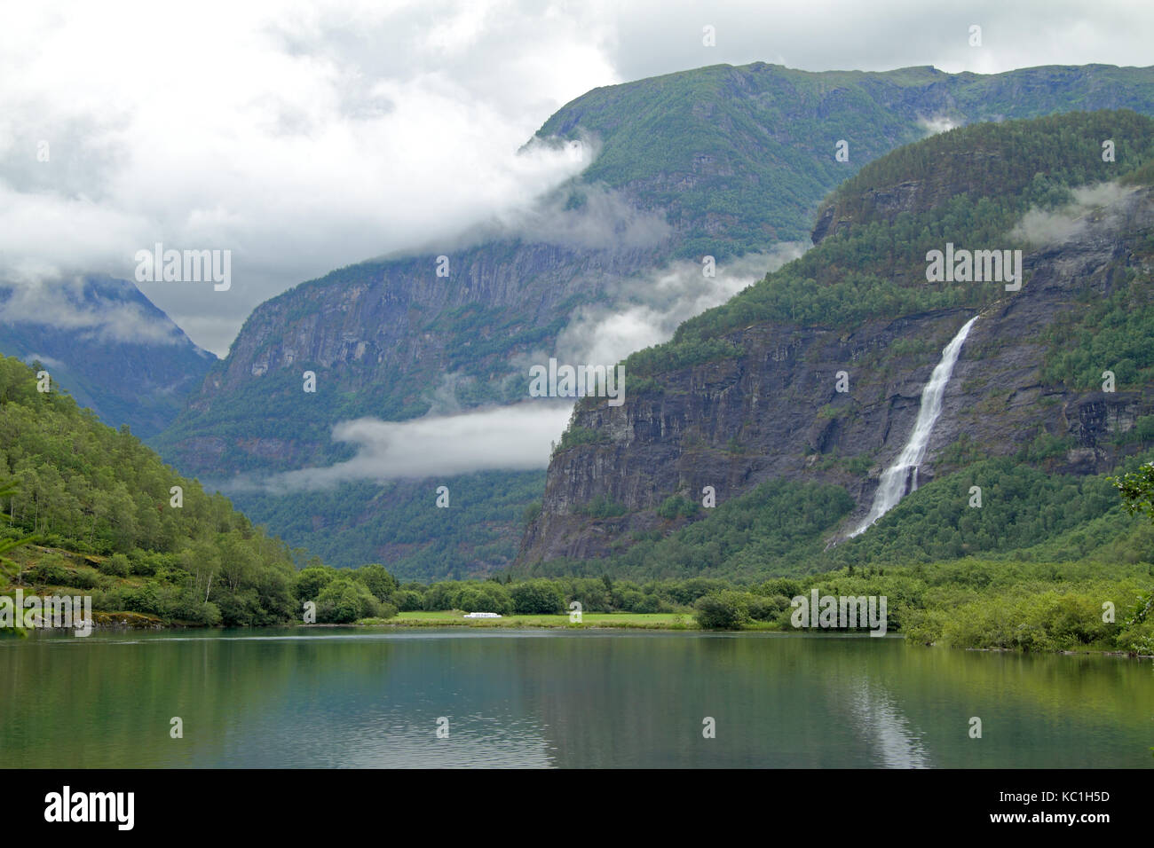 Fiord in Norway Stock Photo