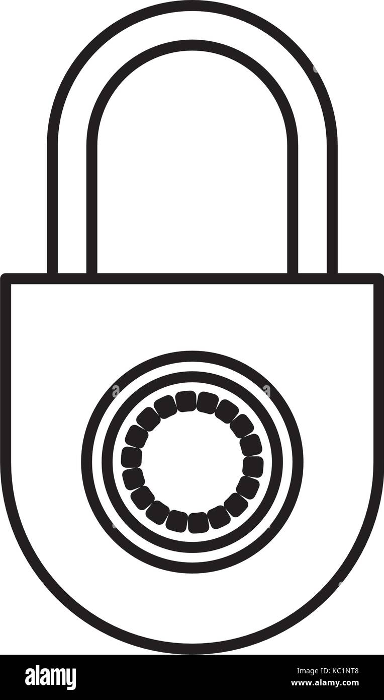 Padlock security symbol Stock Vector Image & Art - Alamy