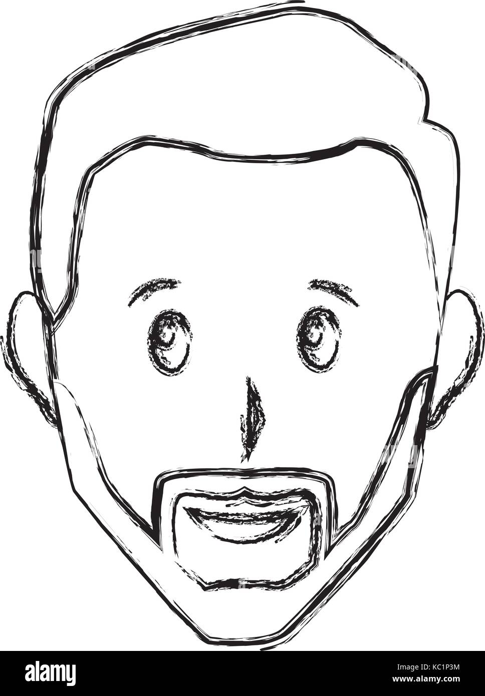 Adult man smiling Stock Vector Image & Art - Alamy