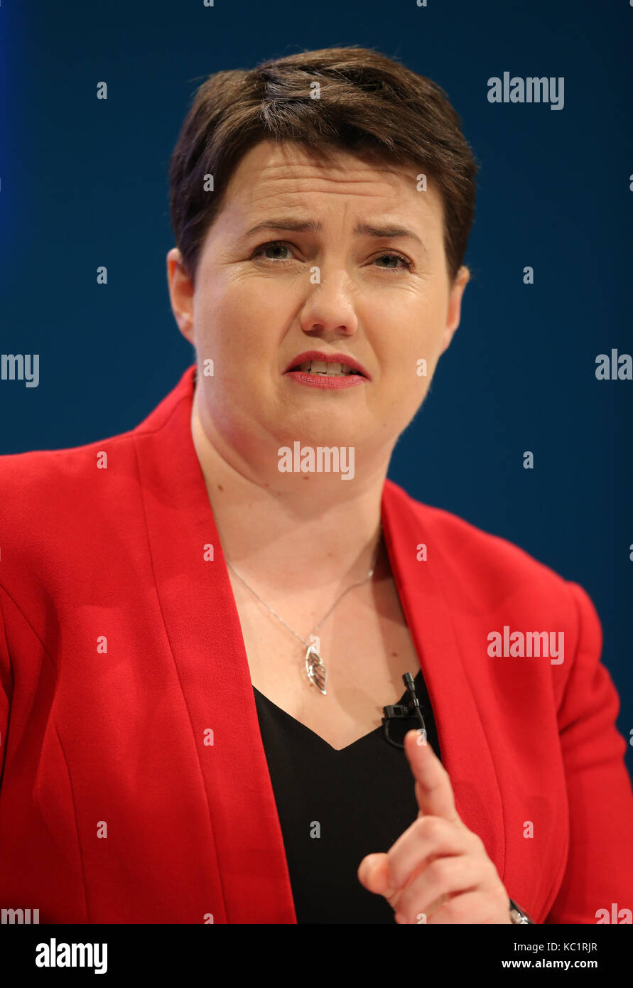 Ruth Davidson Mp Leader Of The Scottish Conservative Party Conservative ...