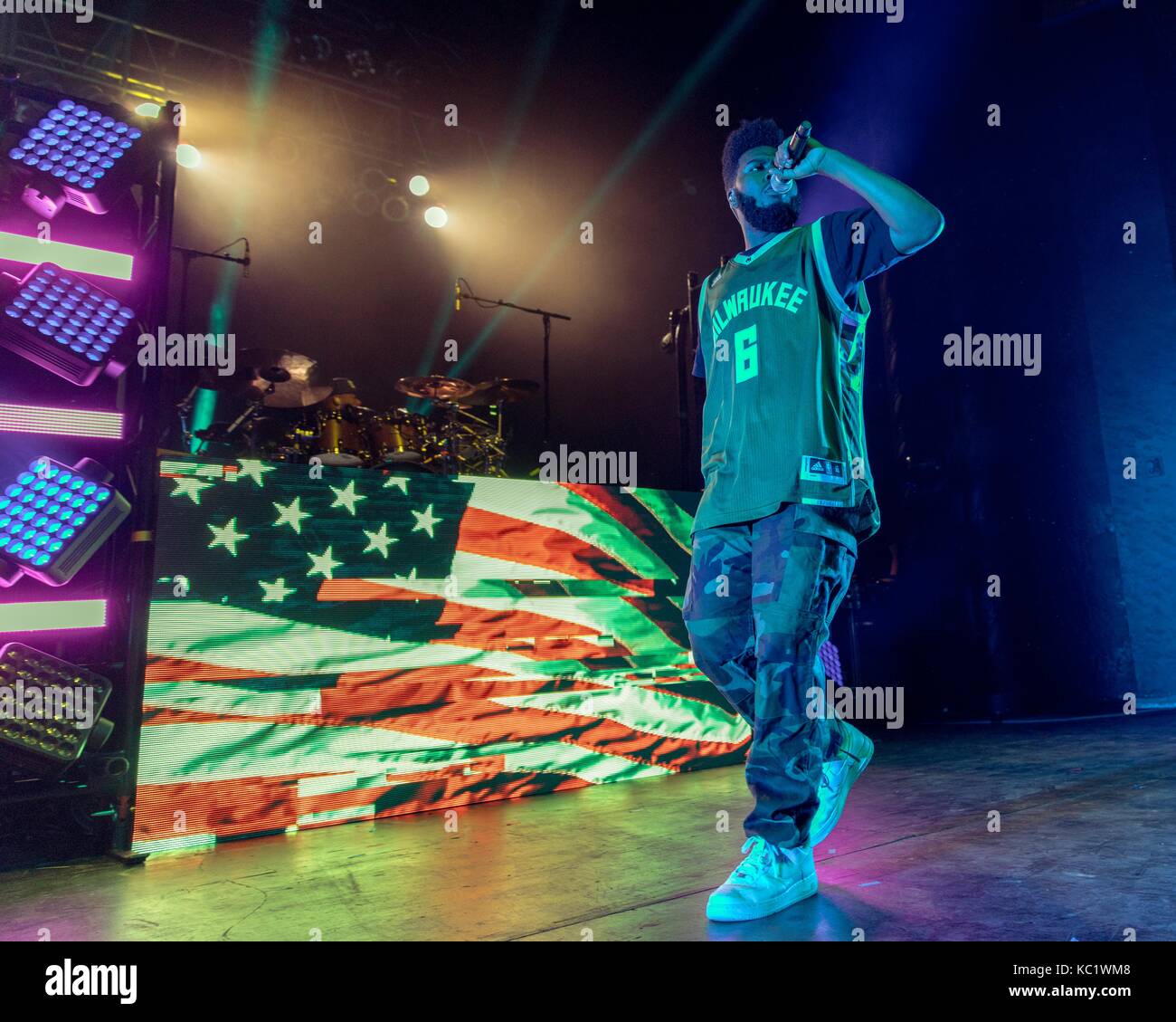 Milwaukee, Wisconsin, USA. 18th Aug, 2017. Singer KHALID (KHALID ...