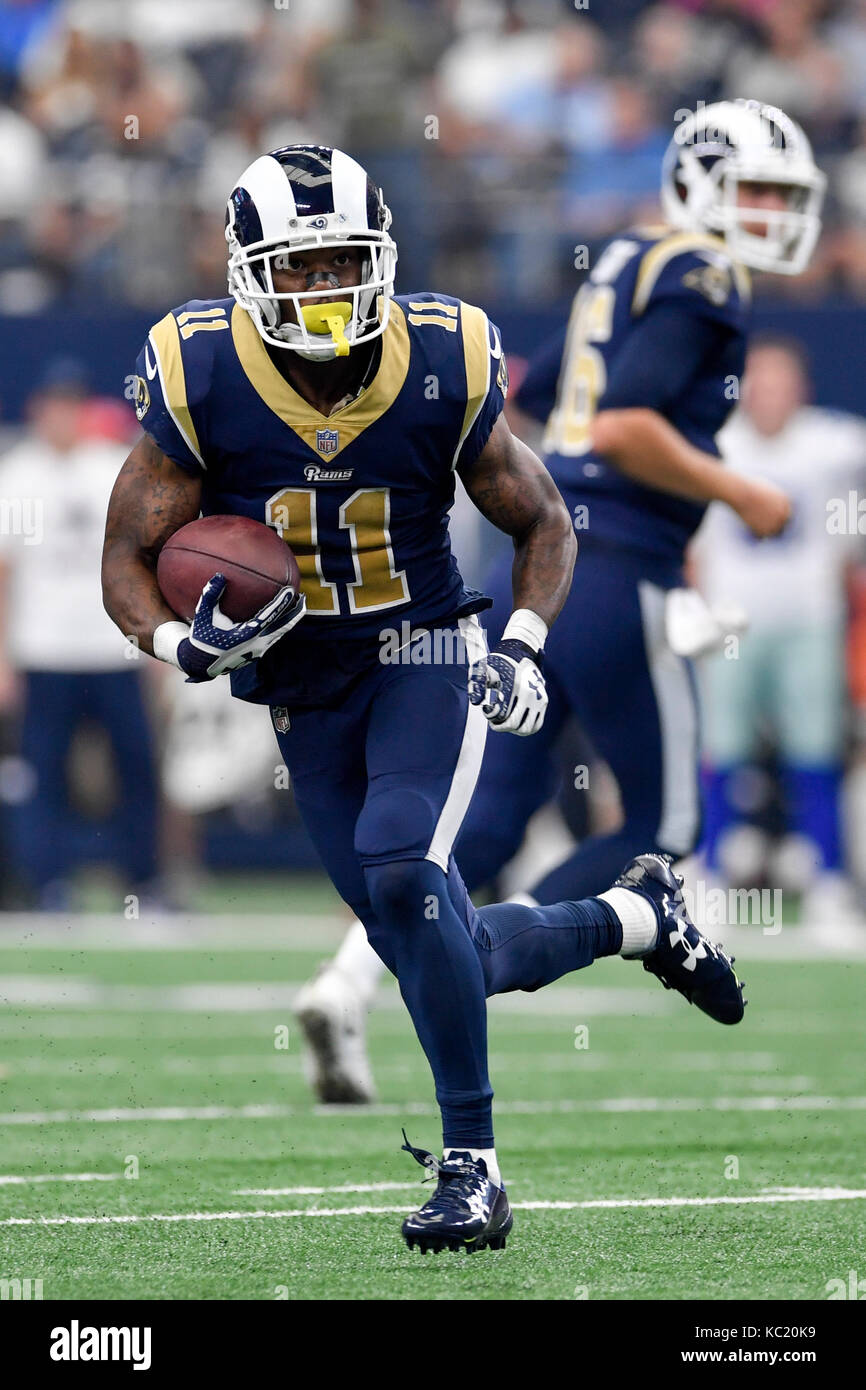 Arlington, Texas, USA. 1st Oct, 2017. Los Angeles Rams wide receiver ...
