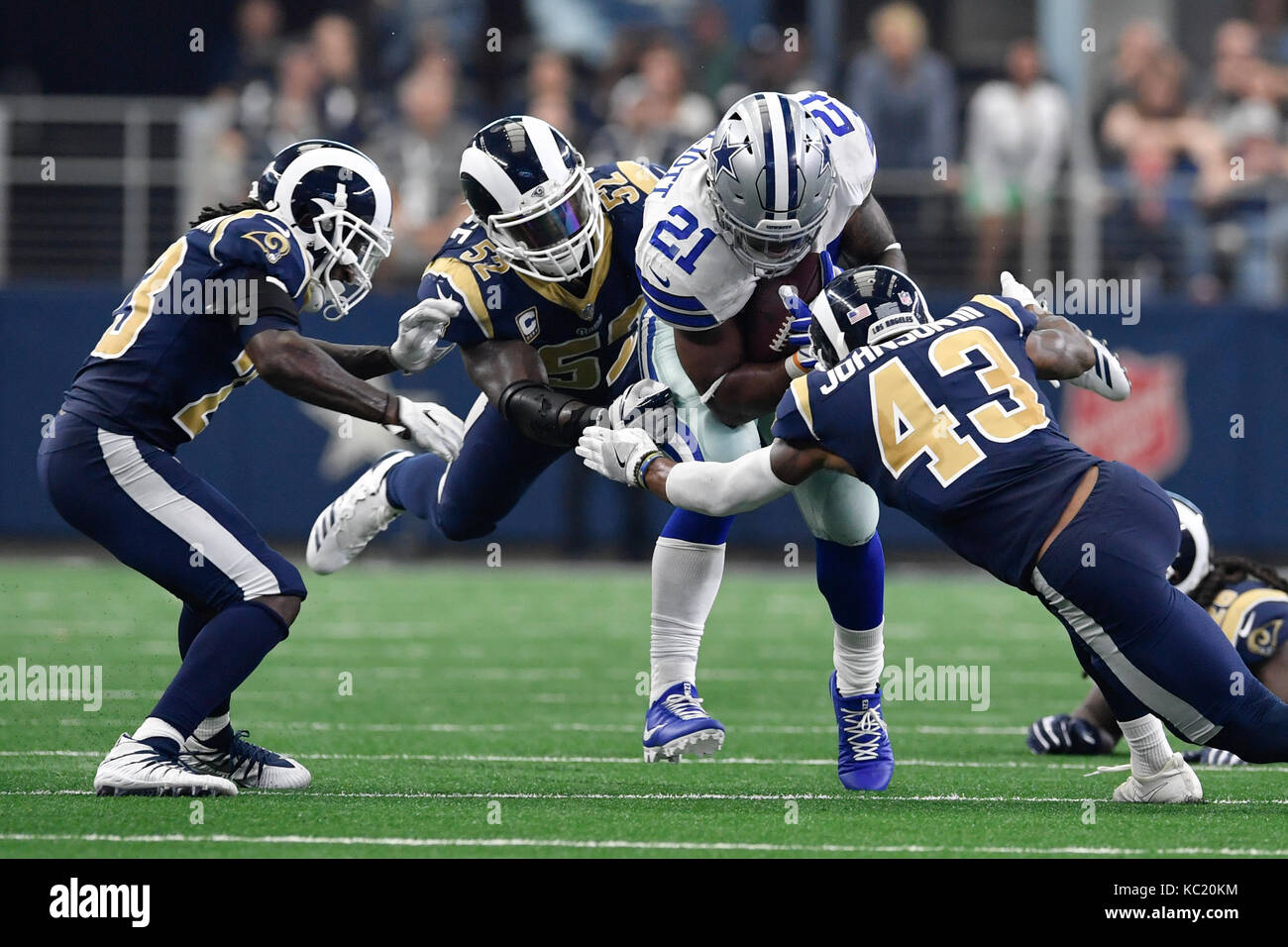 June 06, 2017: Dallas Cowboys running back Ezekiel Elliott #21 during an  NFL mini-camp organized team activities at The Star in Frisco, TX Albert  Pena/CSM Stock Photo - Alamy