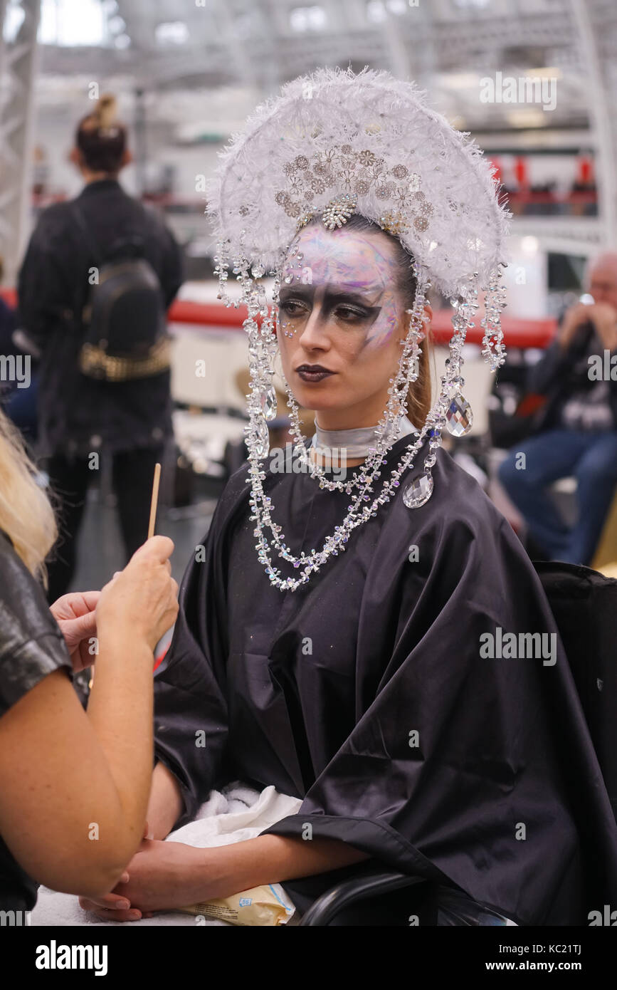 Olympia London, London, England, UK. The Olympia Beauty show saw make