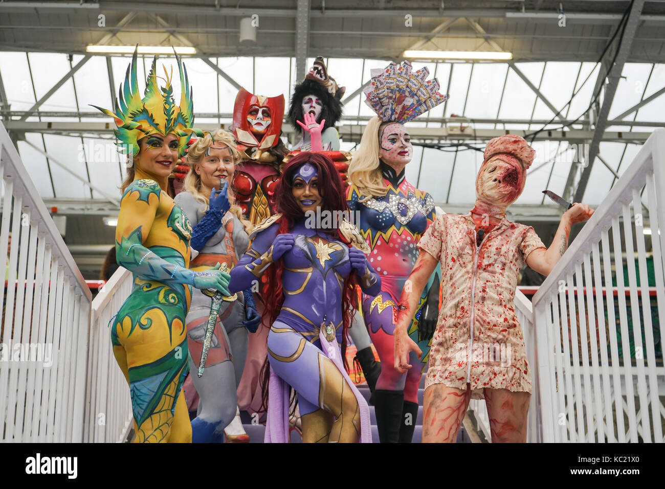 Olympia London, London, England, UK. The Olympia Beauty show saw make