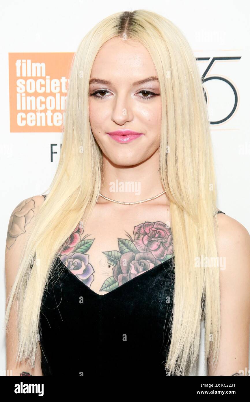 New York, NY, USA. 1st Oct, 2017. Bria Vinaite at arrivals for THE