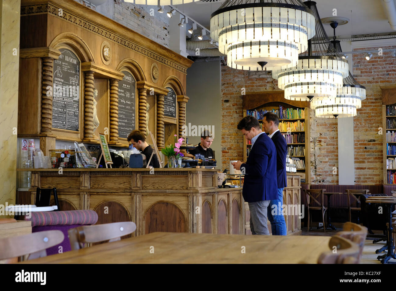 Interior Cafe Poland High Resolution Stock Photography and Images - Alamy
