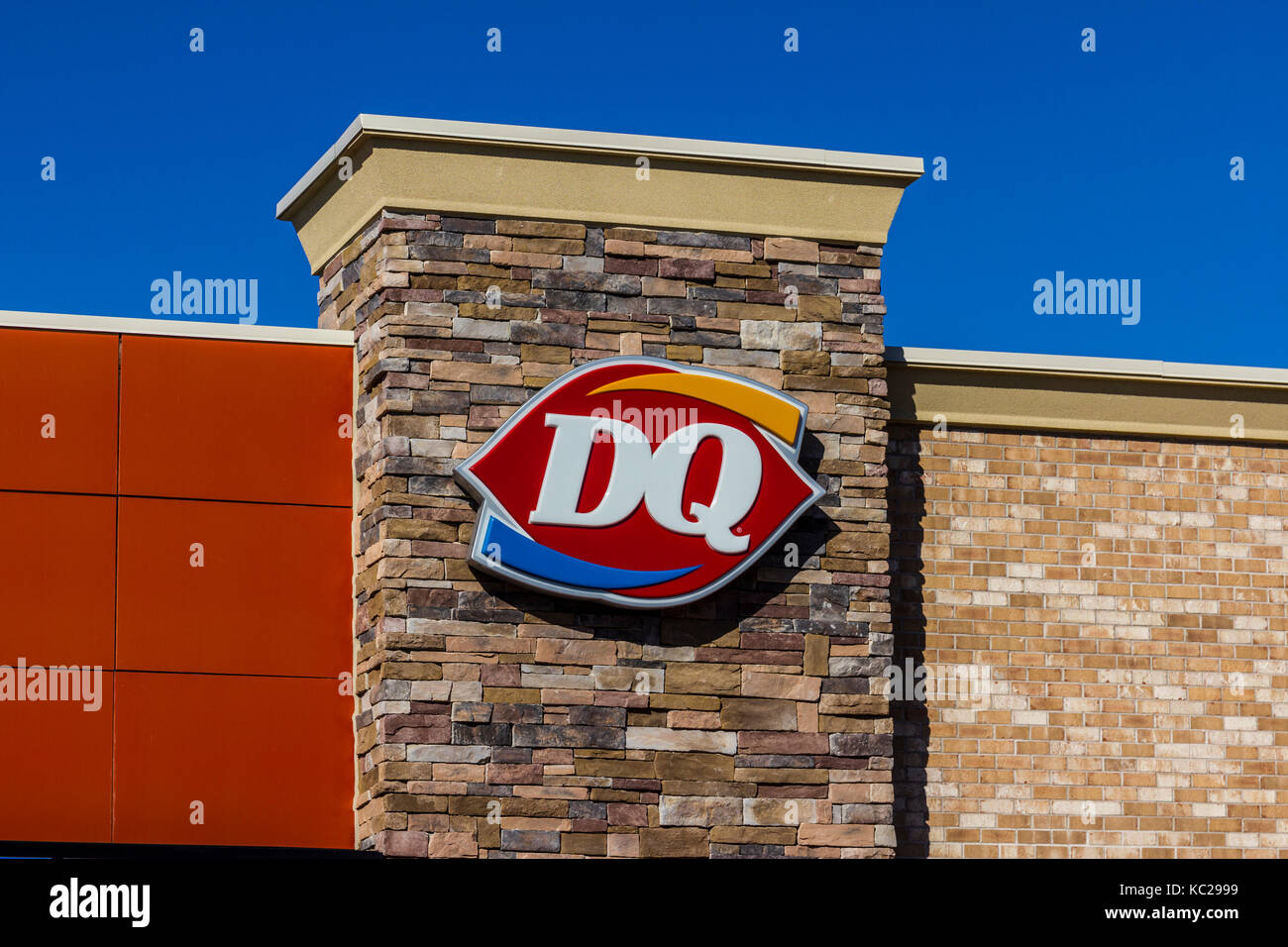 Indianapolis Circa September 2017 Dairy Queen Retail Fast Food Location. DQ is a Subsidiary