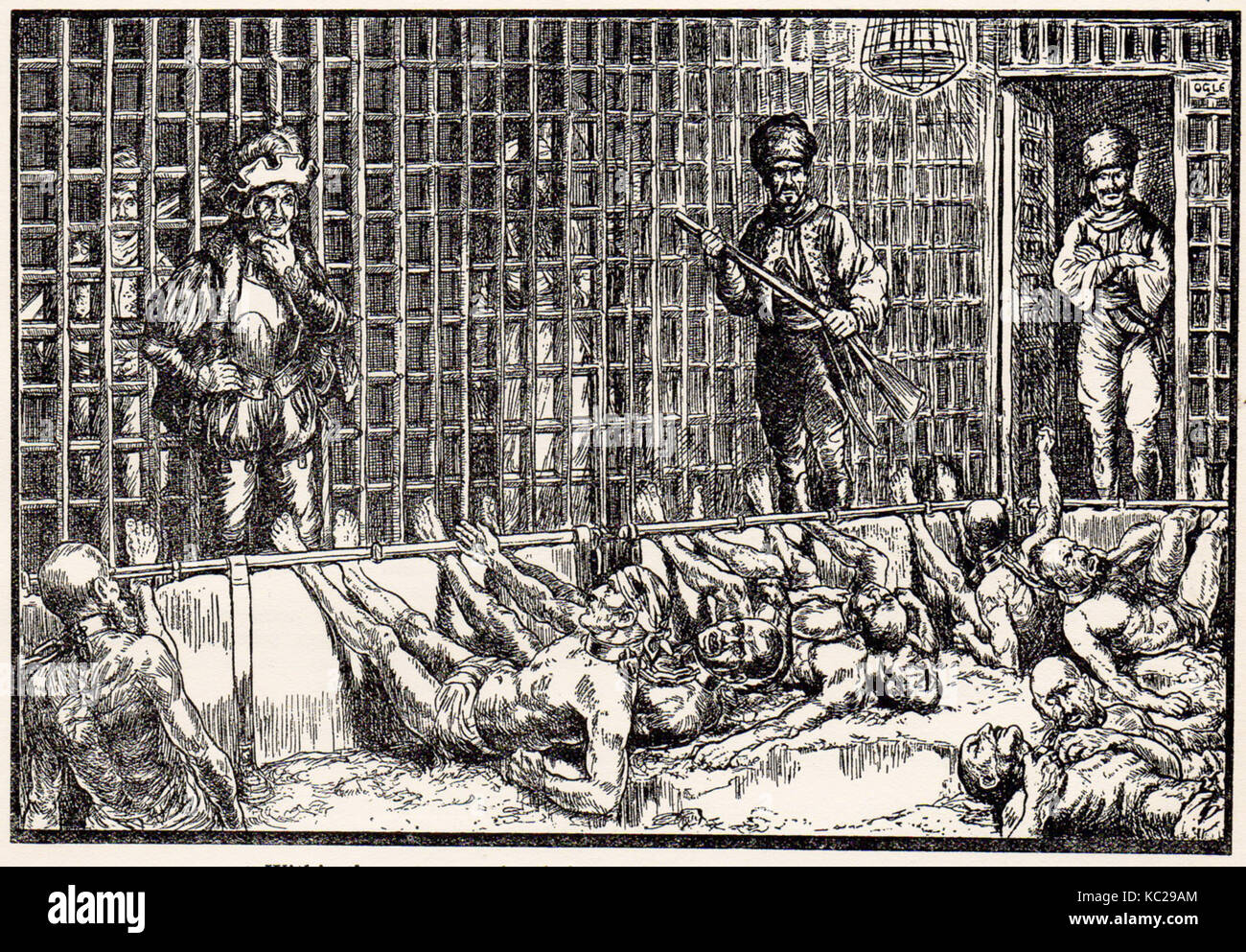 Caged slave