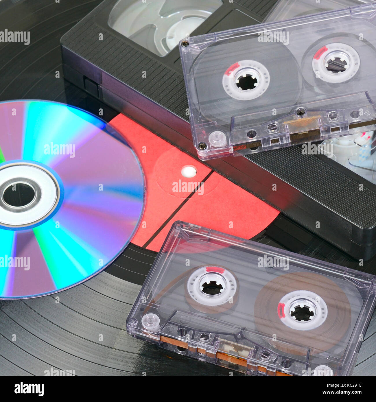 Video cassettes and dvd disc hi-res stock photography and images - Alamy
