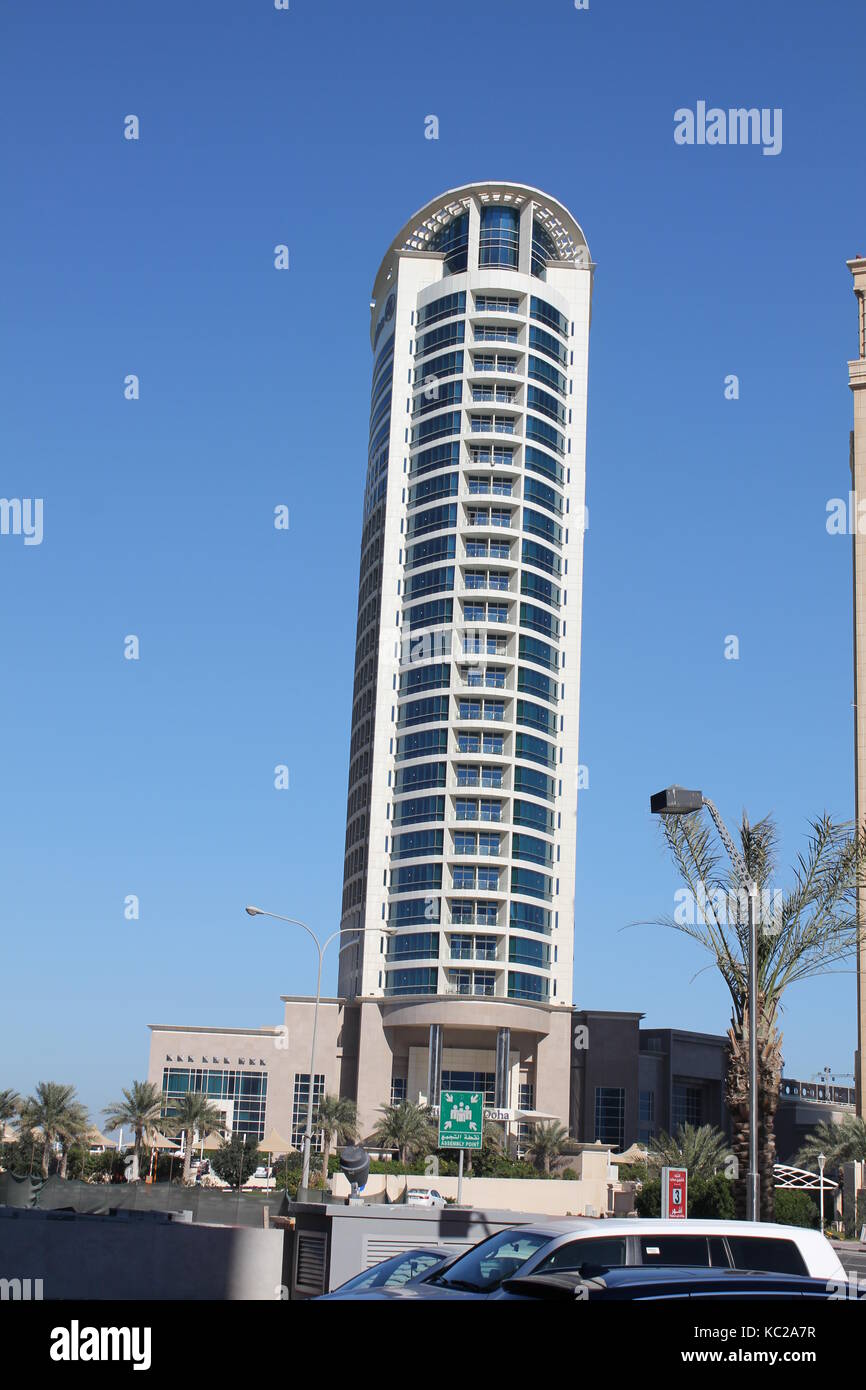 Hilton West Bay, Doha, Qatar Stock Photo Alamy
