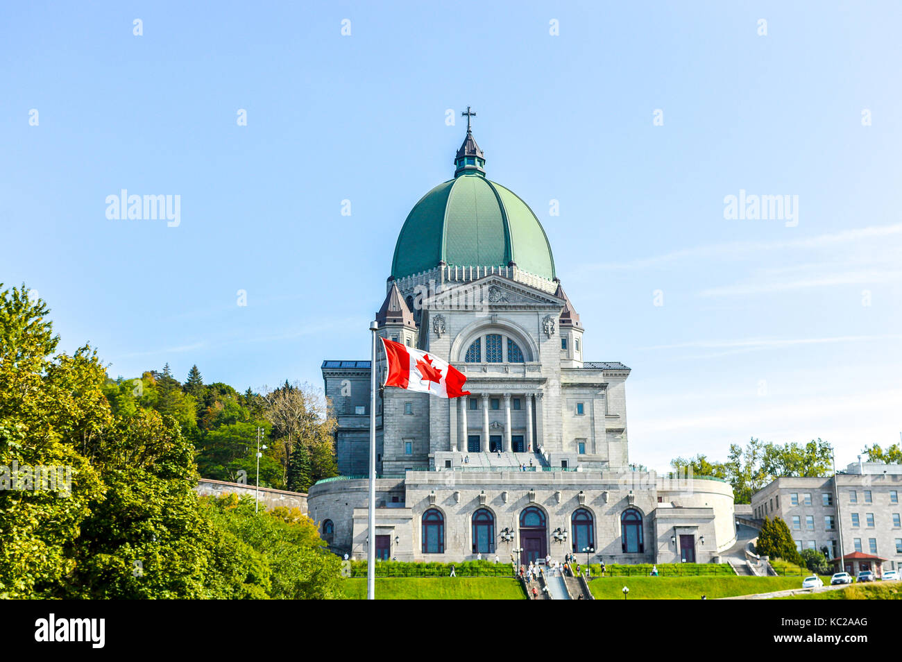 Saint Joseph's Oratory of Mount Royal located in Montreal is Canada's