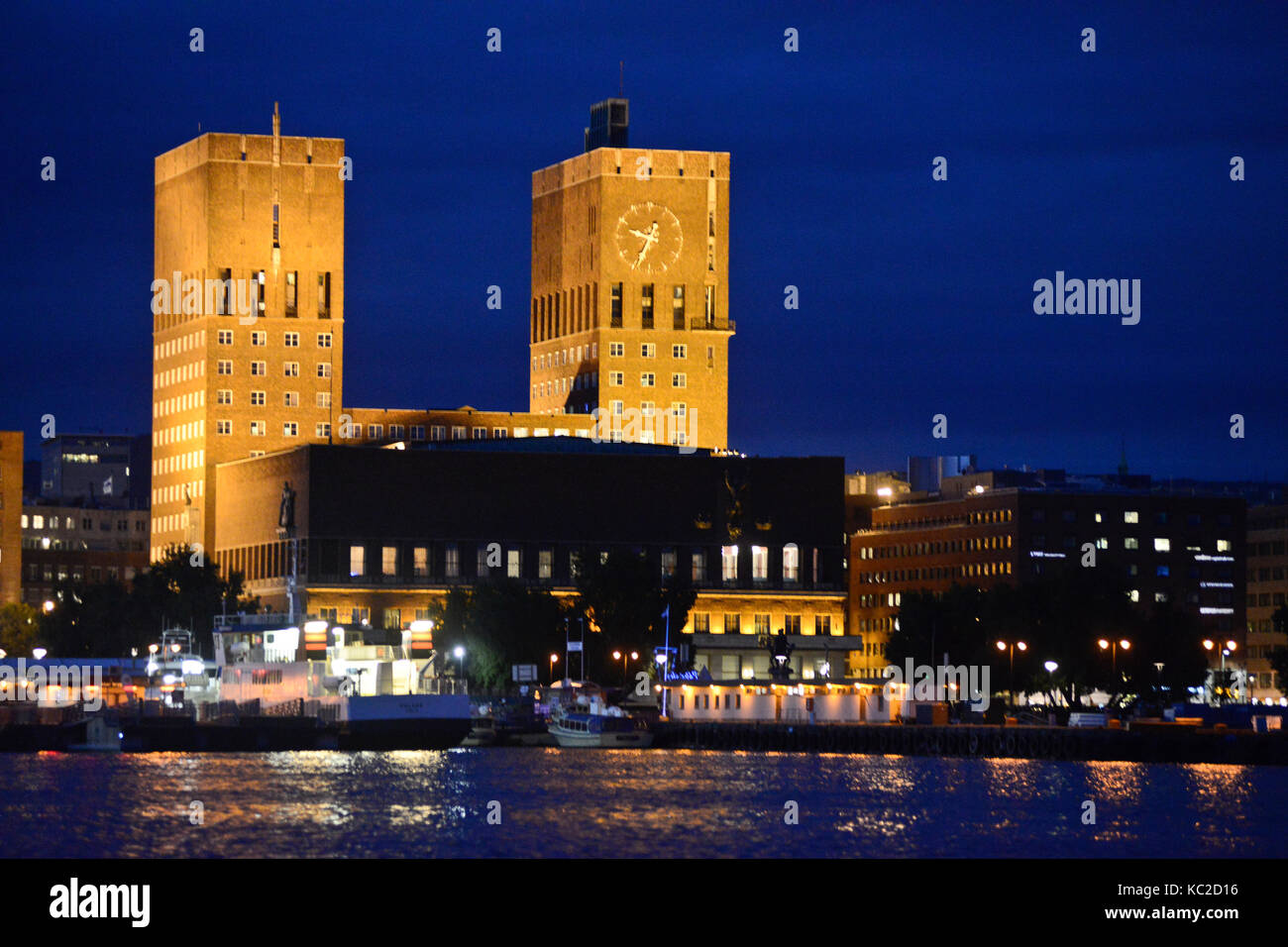 City hall rådhus oslo hi-res stock photography and images - Alamy