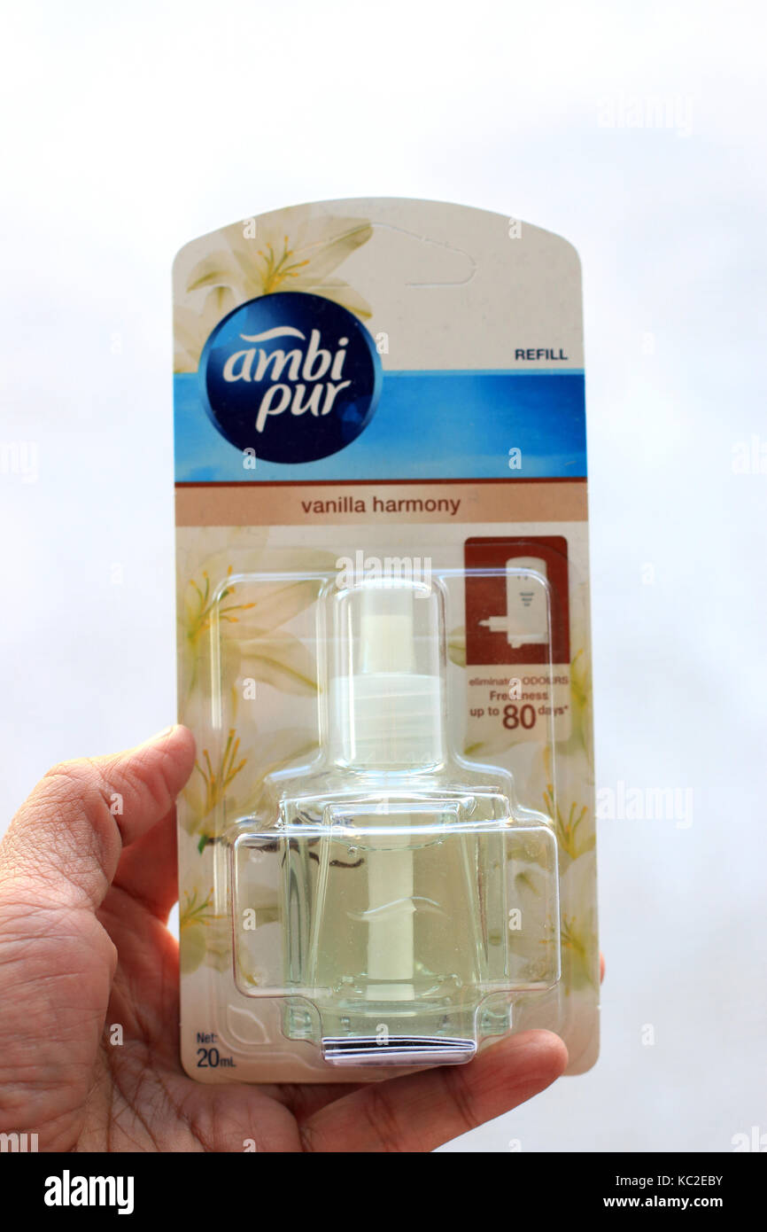 Ambi Pur Vanilla Harmony Air Freshener Refill Stock Photo