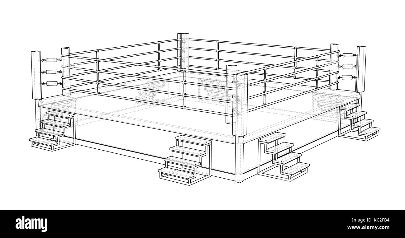 Boxing ring. Vector Stock Vector Image & Art Alamy