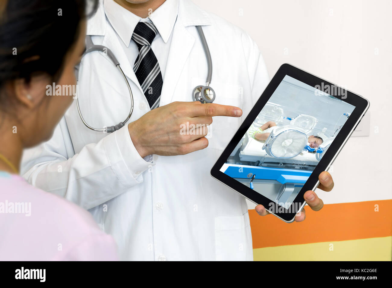 Smart healthcare hospital technology, artificial intelligence concept ...