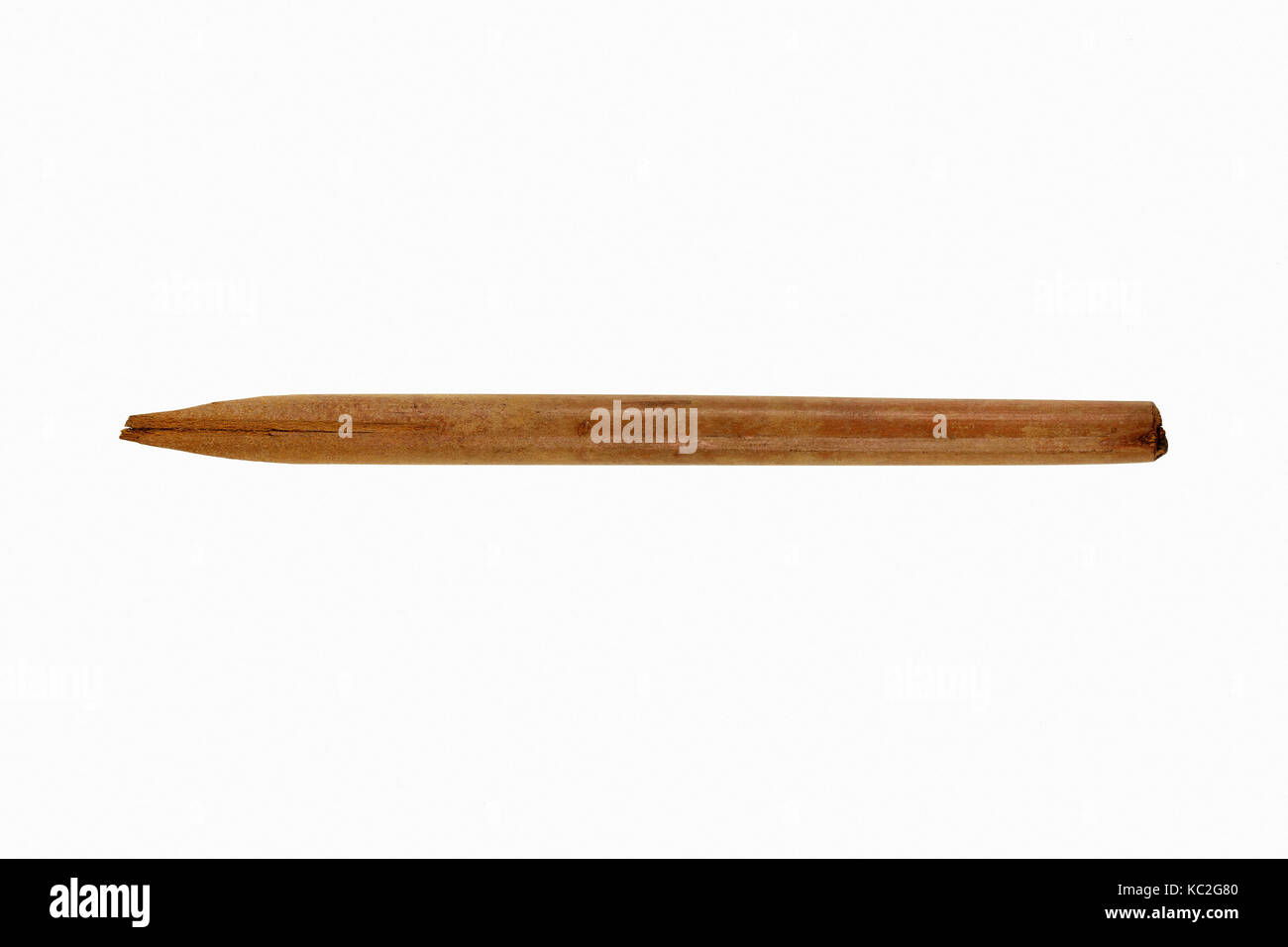 Pen, Roman Period, 30 B.C.–A.D. 364, From Egypt, Middle Egypt, Oxyrhynchus (Bahnasa), EEF excavations 1902–03, Reed, L. 16 cm (6 Stock Photo