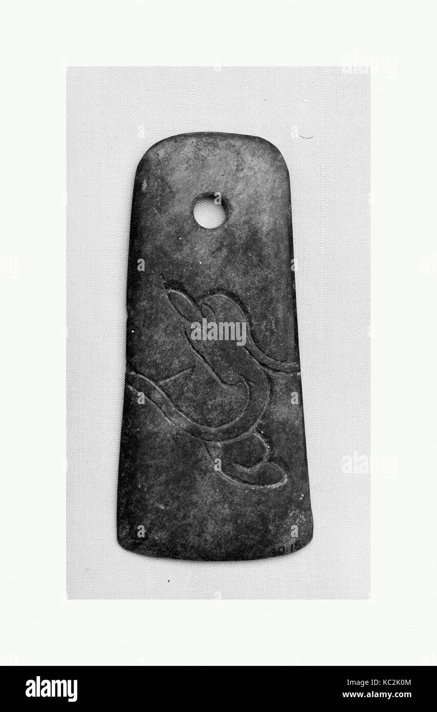Jade Chisel Chisel, Han dynasty (206 B.C.–A.D. 220) or later, China, Jade, H. 3 in ...