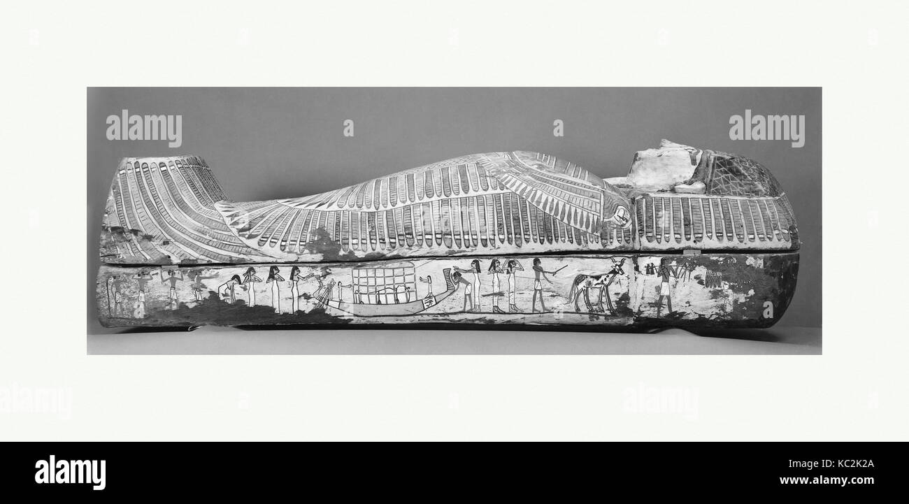 Rishi coffin, Second Intermediate PeriodEarly New Kingdom, Dynasty 17