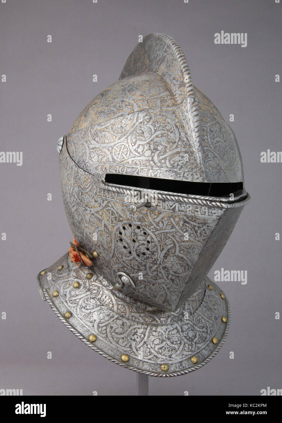 Close Helmet of Claude Gouffier (1501–1570), ca. 1555–60 Stock Photo