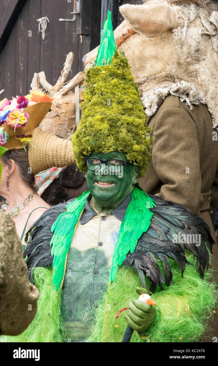 Hastings Jack-in-the-Green May Day festival 2017 Stock Photo