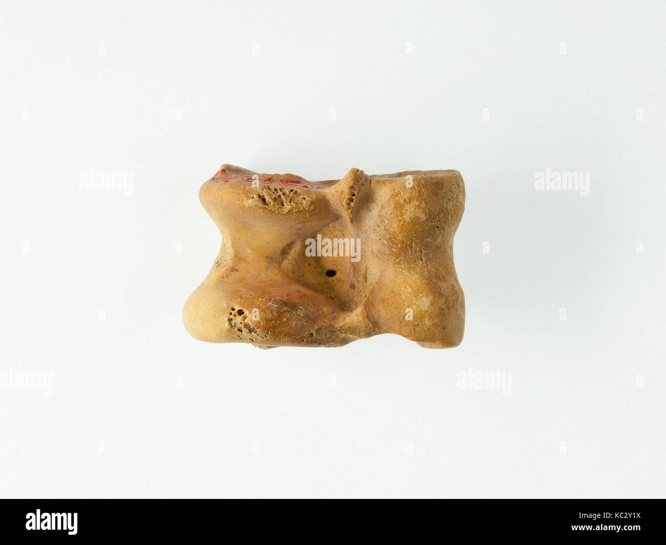 Three Knuckle bone Gaming Pieces, ca. 1550–1458 B.C Stock Photo