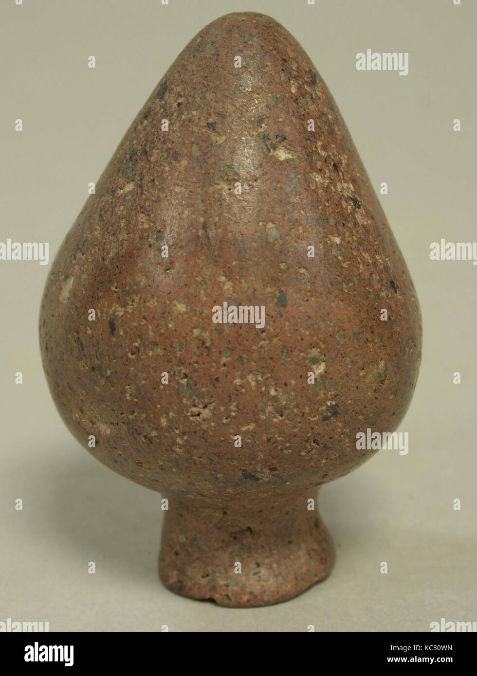 Stone Plummet (?), 5th century B.C.–A.D. 4th century Stock Photo