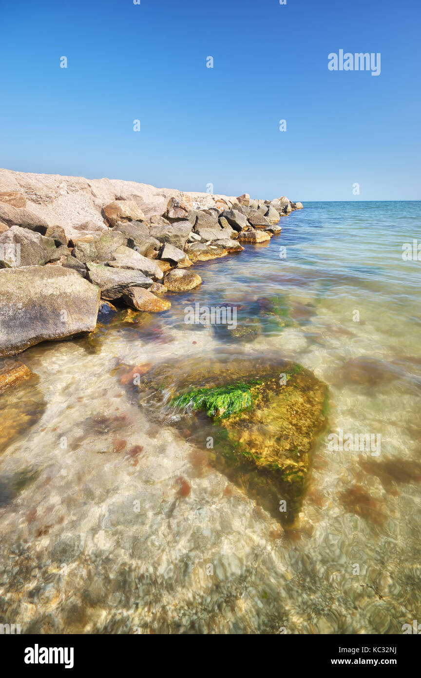 Beautiful rocky coast beach hi-res stock photography and images - Alamy