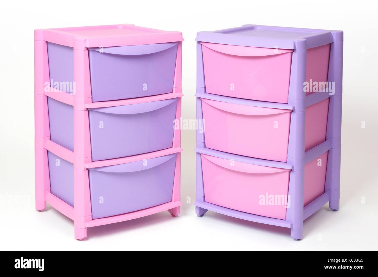 Colourful Plastic Boxes And Containers Drawer Units Pvc Products