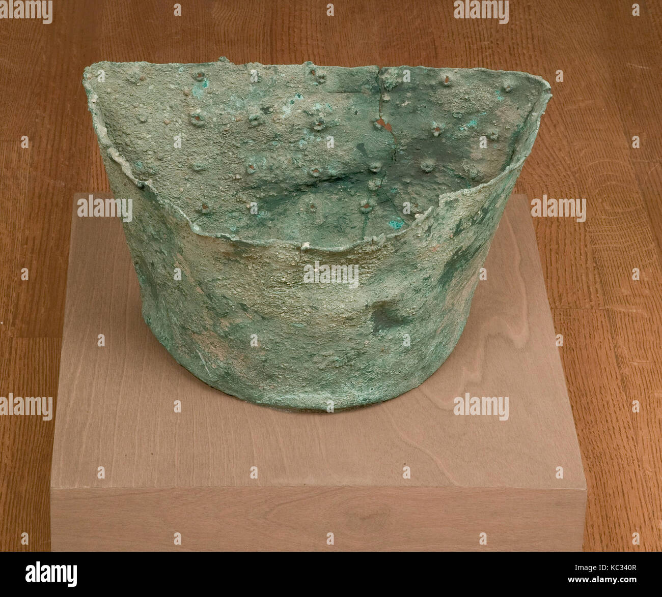 Vessel used as a septic filter, Middle Kingdom, Dynasty 12, ca. 1981–1802 B.C., From Egypt, Memphite Region, Lisht North Stock Photo