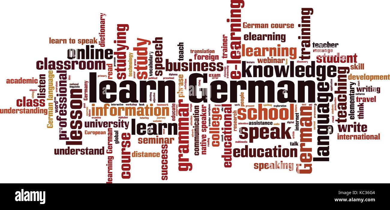 German dictionary and classroom Stock Vector Images - Alamy