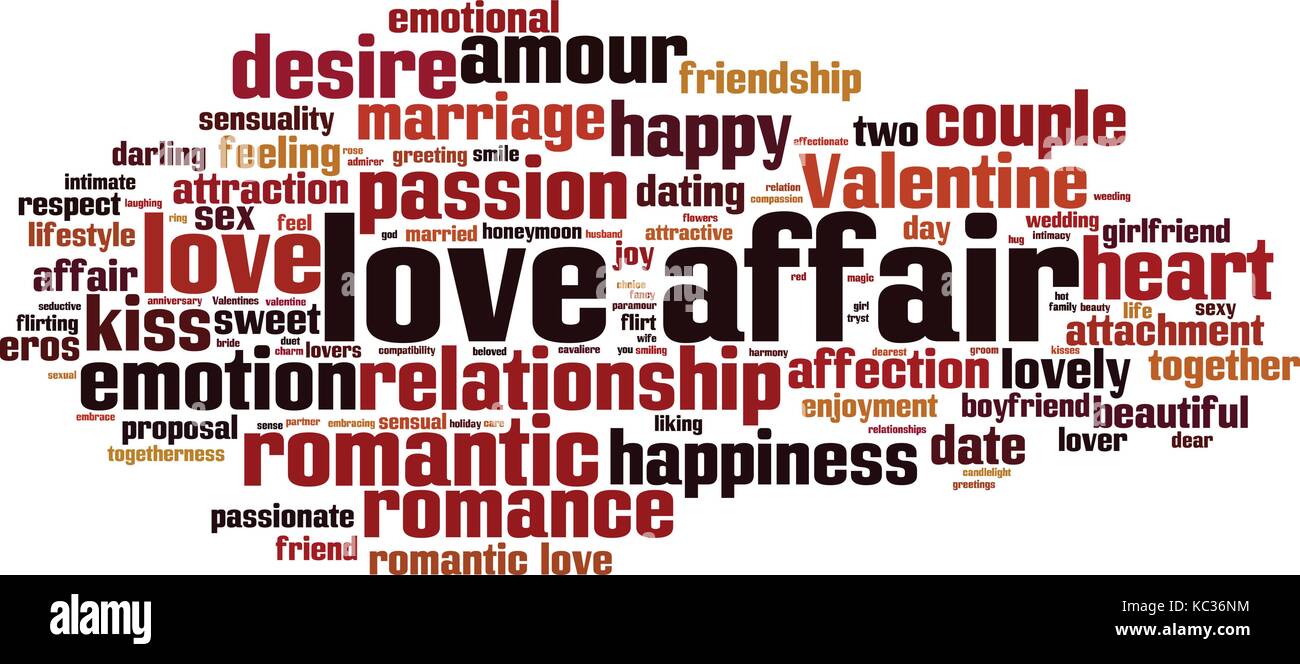 Love Affair Word Cloud Concept Vector Il Ration Love Affair Word Cloud Concept Vector Il Ration