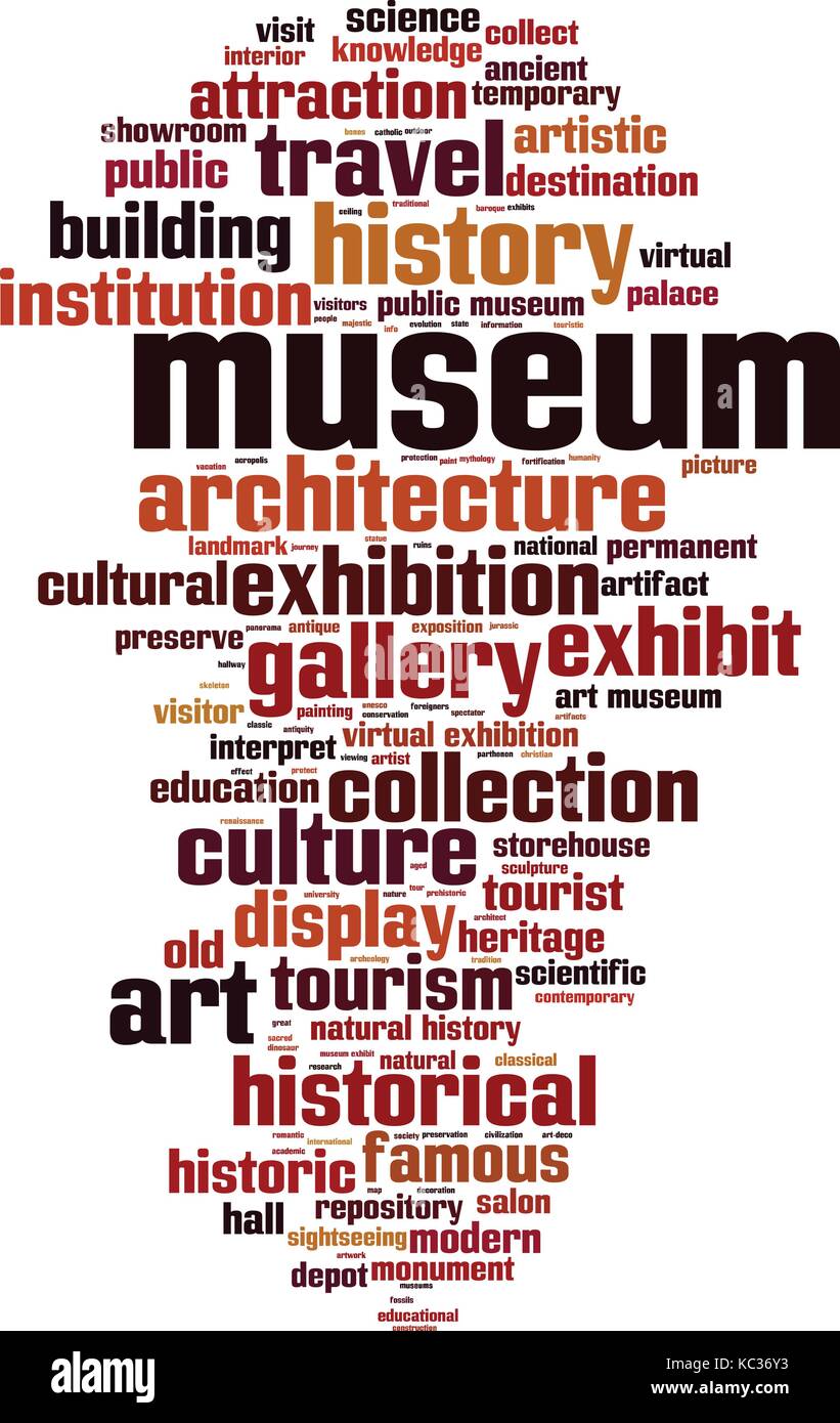 Museum word cloud concept. Vector illustration Stock Vector Image & Art ...