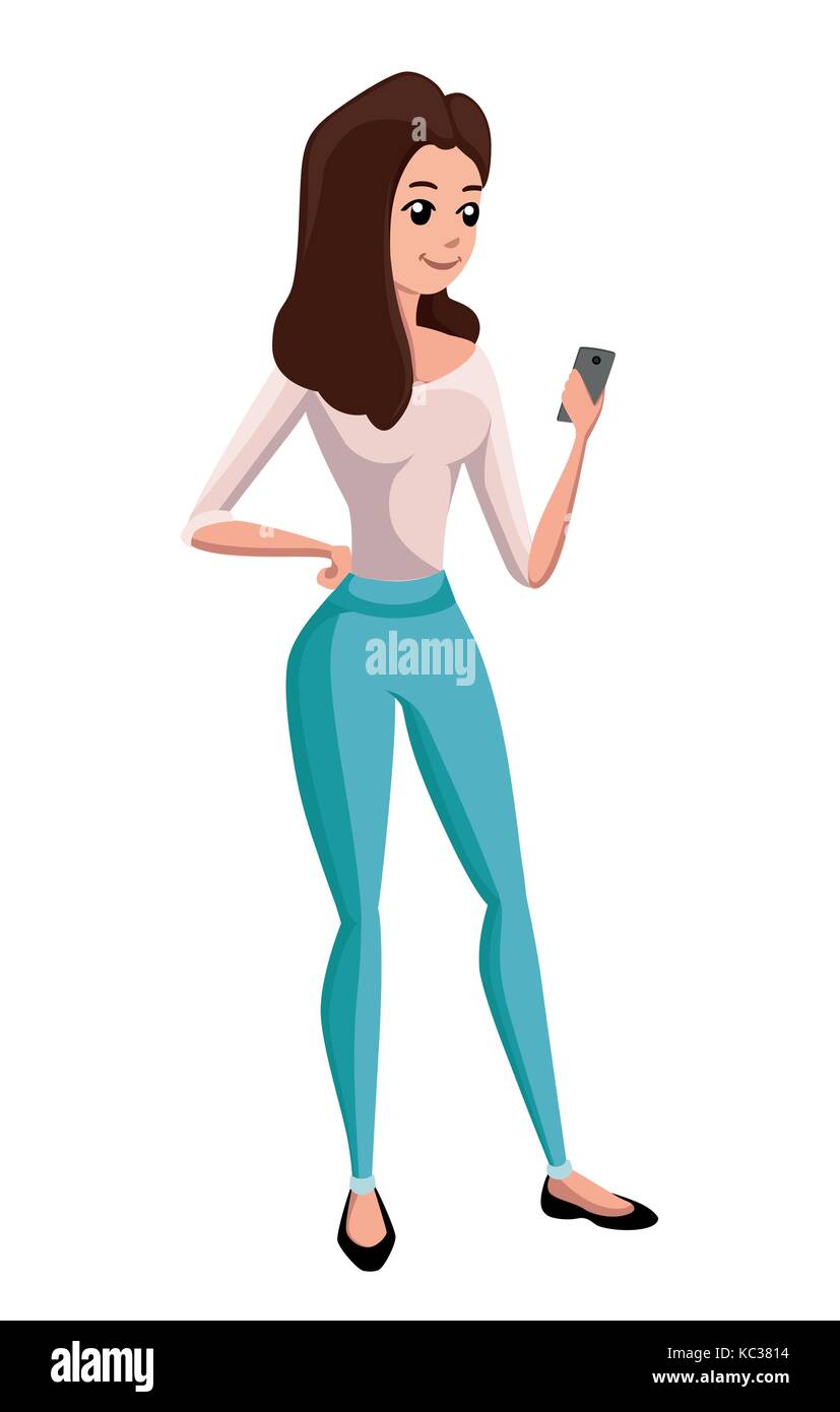 Cute cartoon girl with mobile phones Girl Writing Text Message on notebook. The vector illustration of young cartoon girl writing message on her mobil Stock Vector Image & Art - Alamy Cute cartoon girl with mobile phones Girl Writing Text Message on notebook. The vector illustration of young cartoon girl writing message on her mobil Stock Vector Image & Art - Alamy