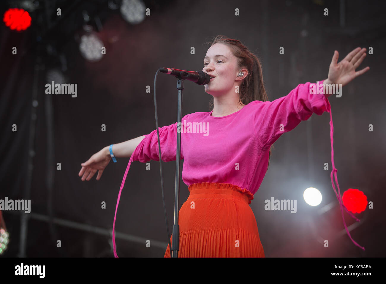 Norway, Oslo – August 10, 2017. The Norwegian Singer And Songwriter 