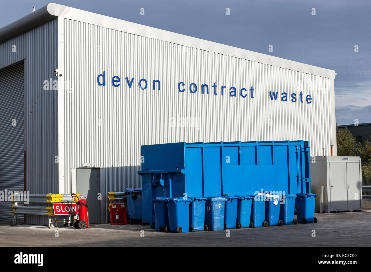 devon contract waste Stock Photo Alamy