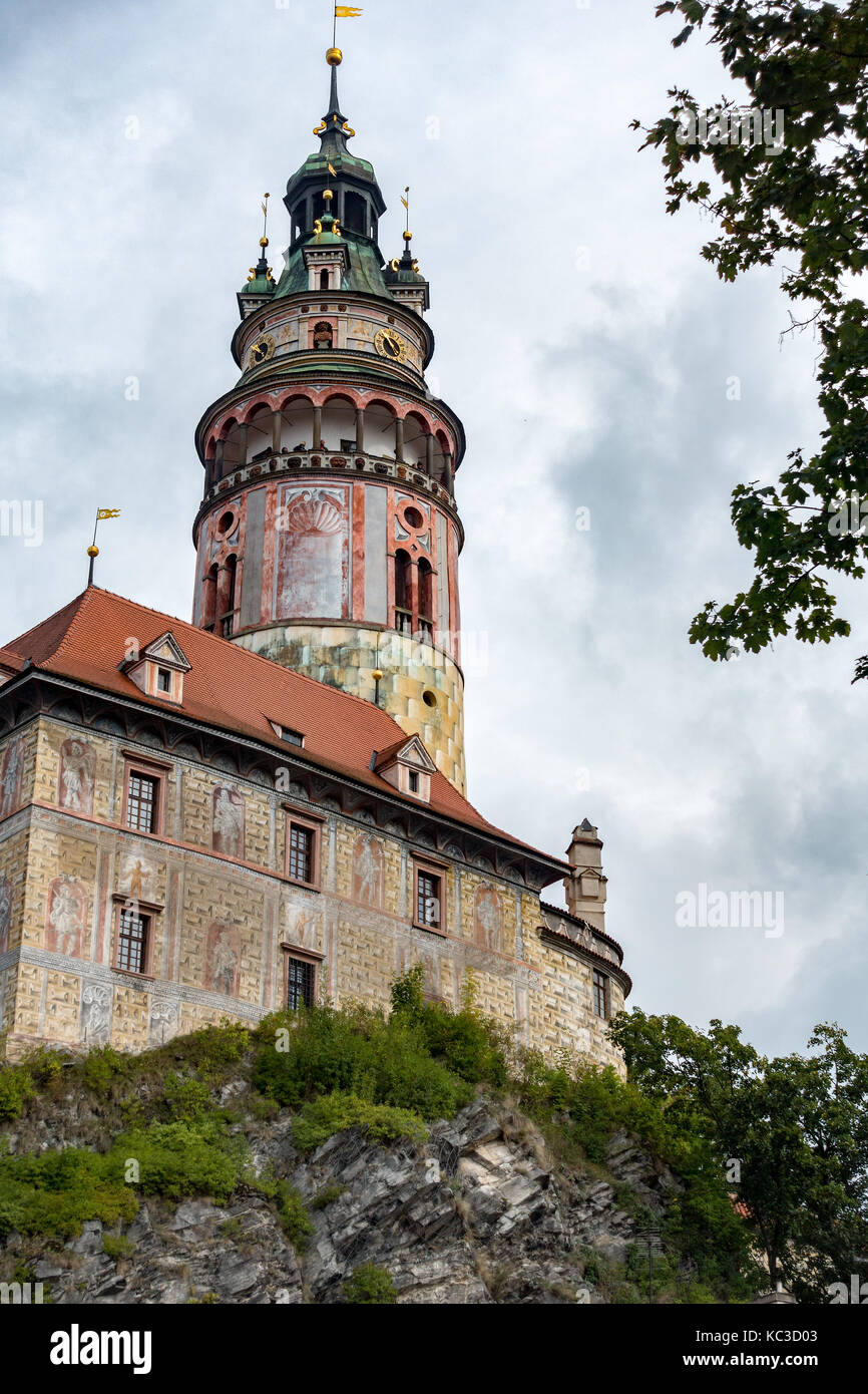 State Castle and Chateau Complex of Cesky Krumlov Stock Photo - Alamy