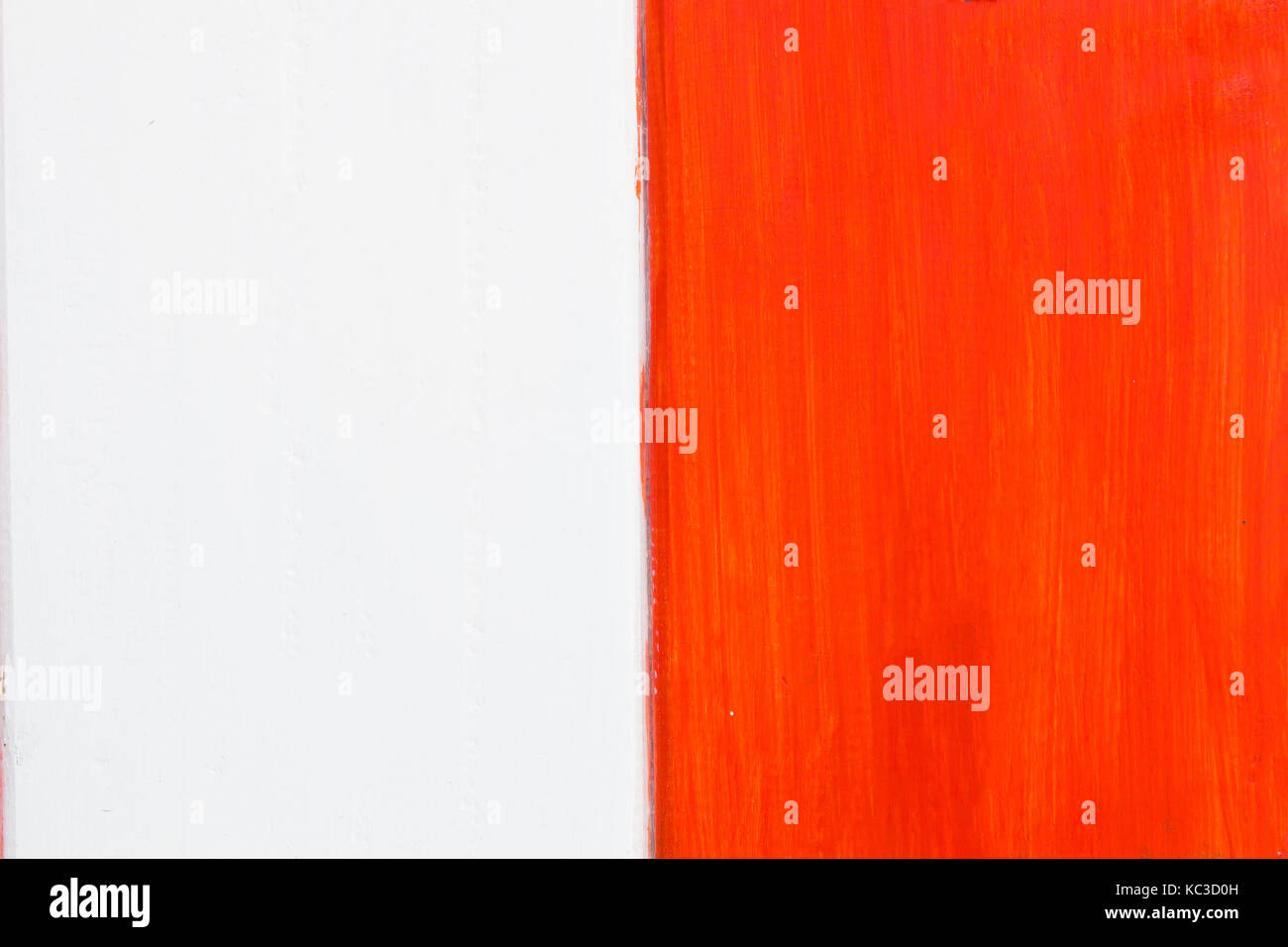 The Wood surface painted in two colors Stock Photo - Alamy
