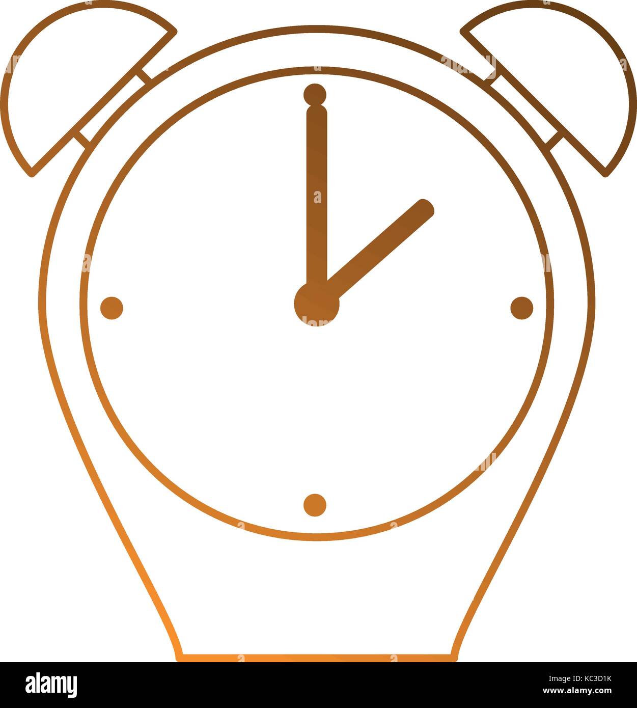 alarm clock isolated icon vector illustration design Stock Vector Image ...