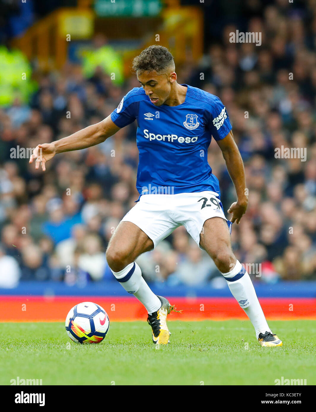 Everton's Dominic CalvertLewin Stock Photo Alamy