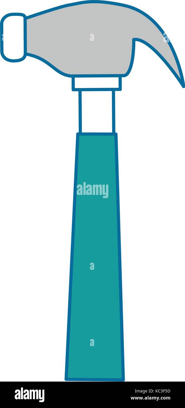 hammer tool isolated icon vector illustration design Stock Vector Image ...