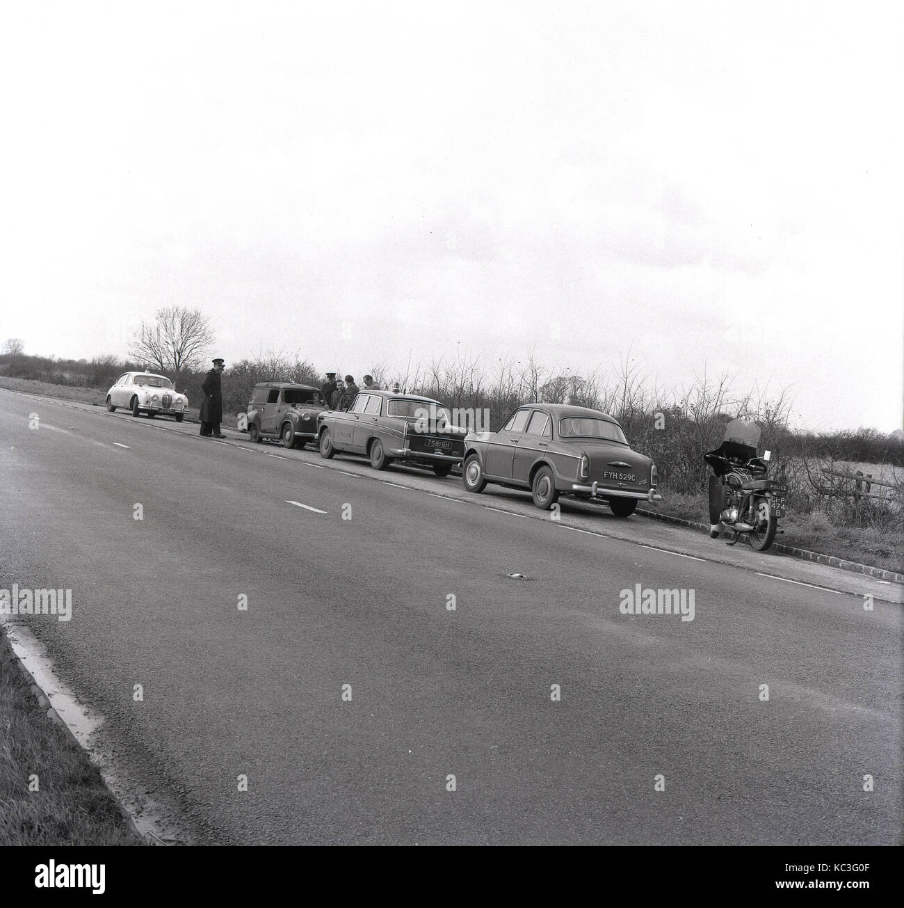 1960s british police car hi-res stock photography and images - Alamy