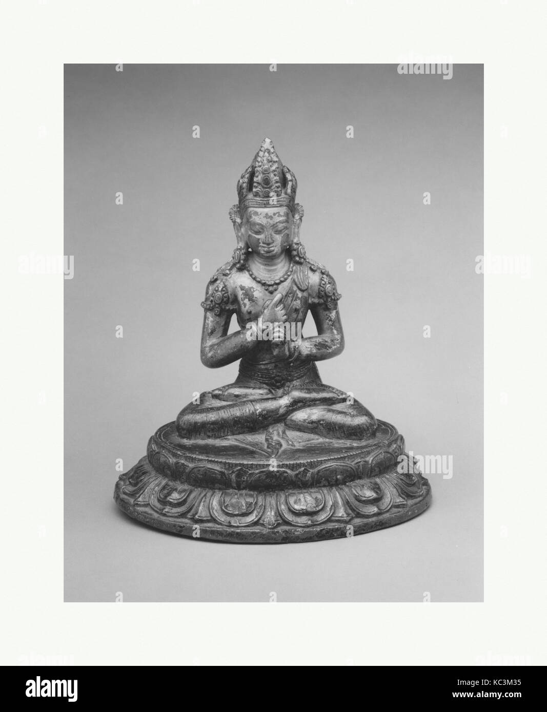 Vairochana, the Supreme Transcendent Buddha, 11th–12th century Stock Photo
