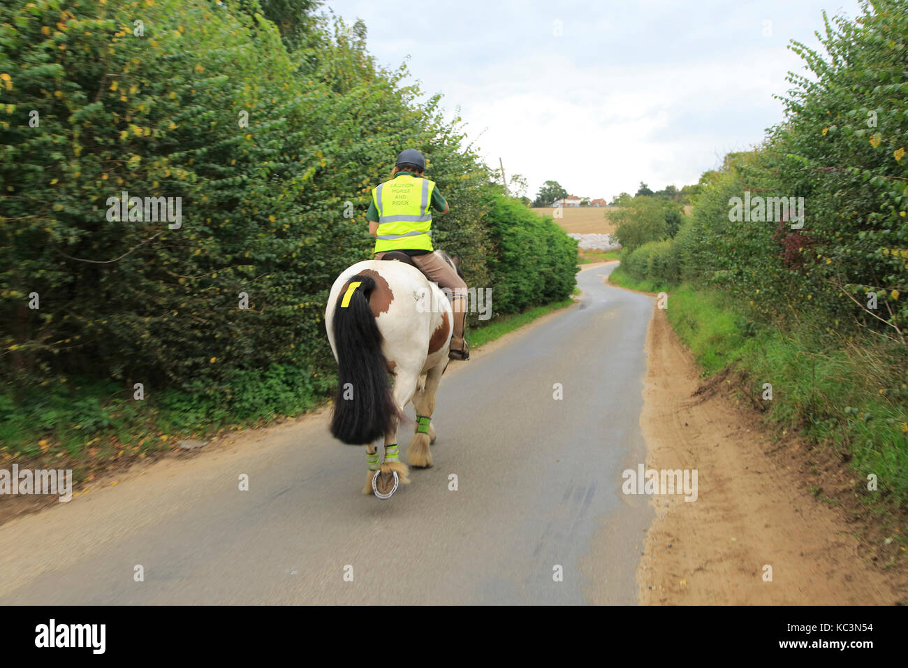 Female Riding Horse From Behind High Resolution Stock Photography and ...