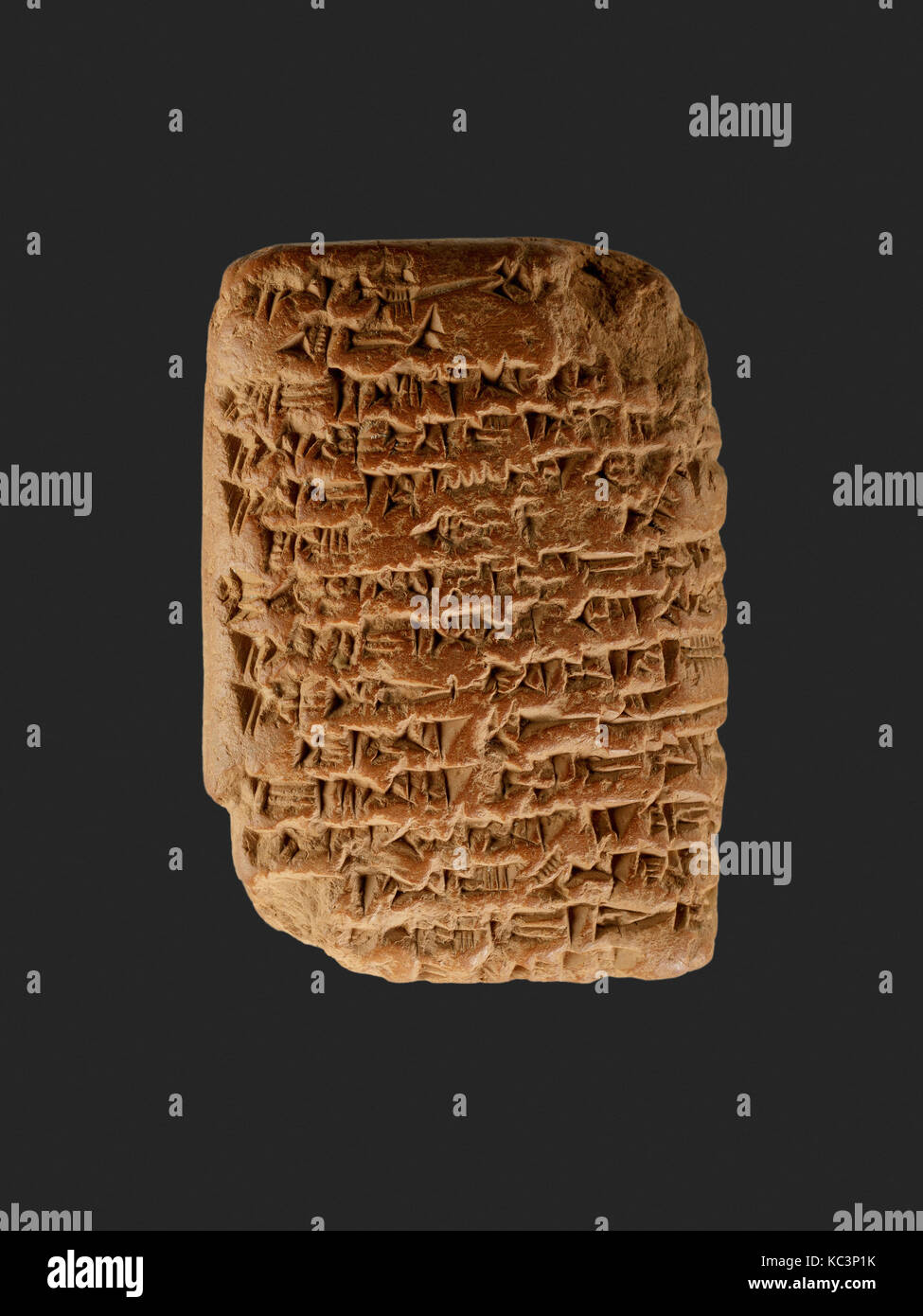 Amarna letter: Royal Letter from Ashur-uballit, the king of Assyria, to the king of Egypt, ca. 1353–1336 B.C Stock Photo