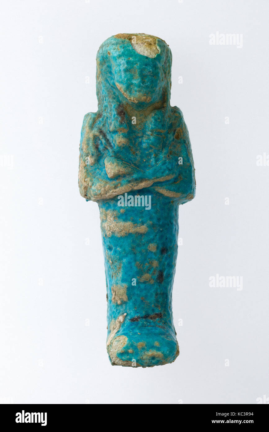 Worker Shabti of Henettawy (C), Daughter of Isetemkheb, ca. 990–970 B.C Stock Photo